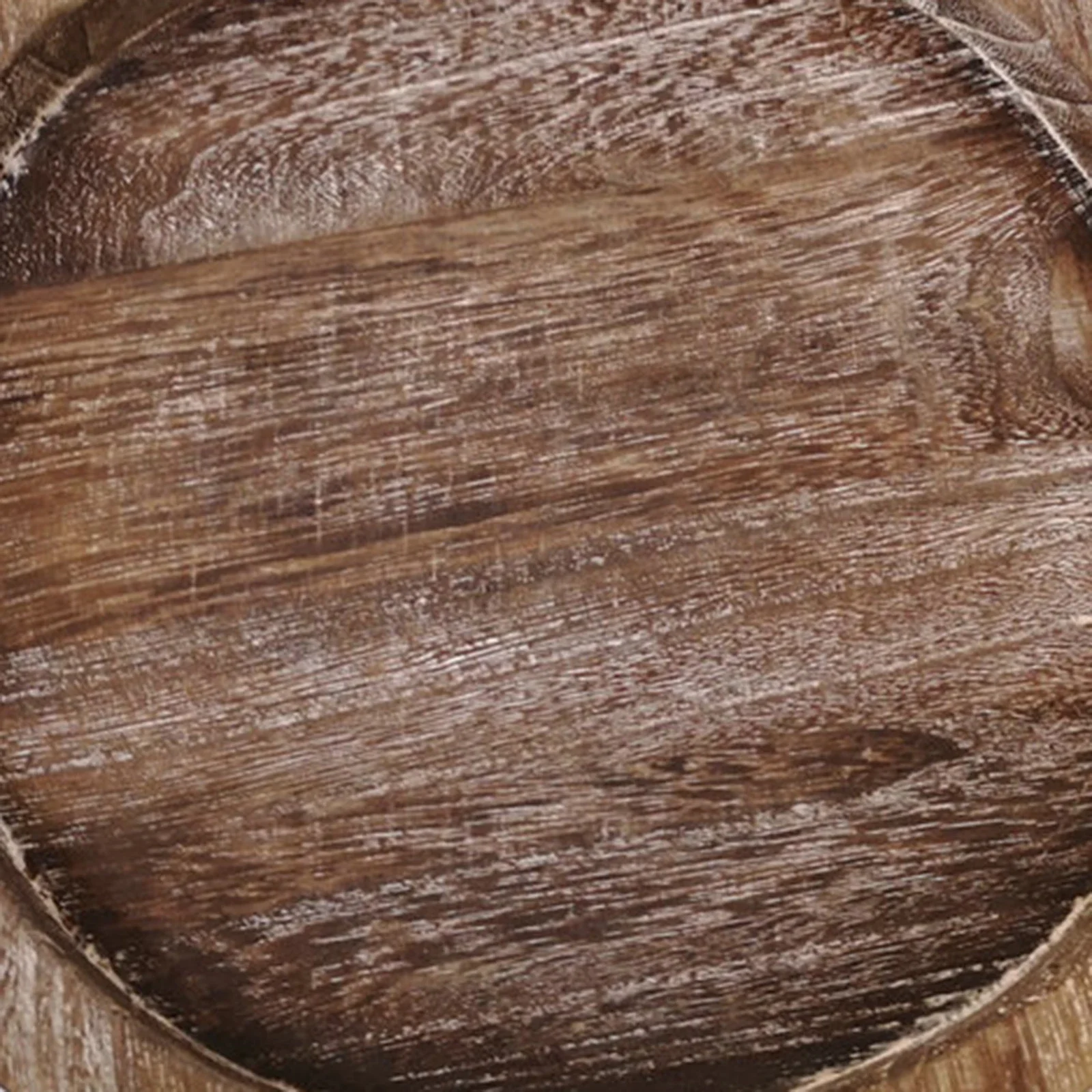 원형 천연 나무 트레이 우드 플레이트, 차 음식 서버 접시, 물 음료 접시, 대나무 디스플레이 트