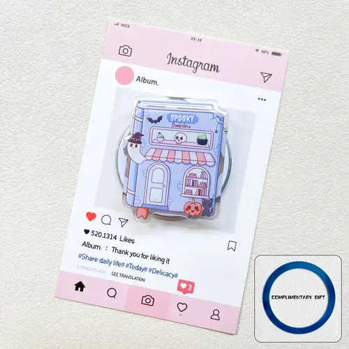 Kindle Bookish Magsafe Phone Grip Magnetic Kindle Holder Pink Kindle Accessories Bookish Merch Book for iPhone Samsung Xiaomi - Image 13