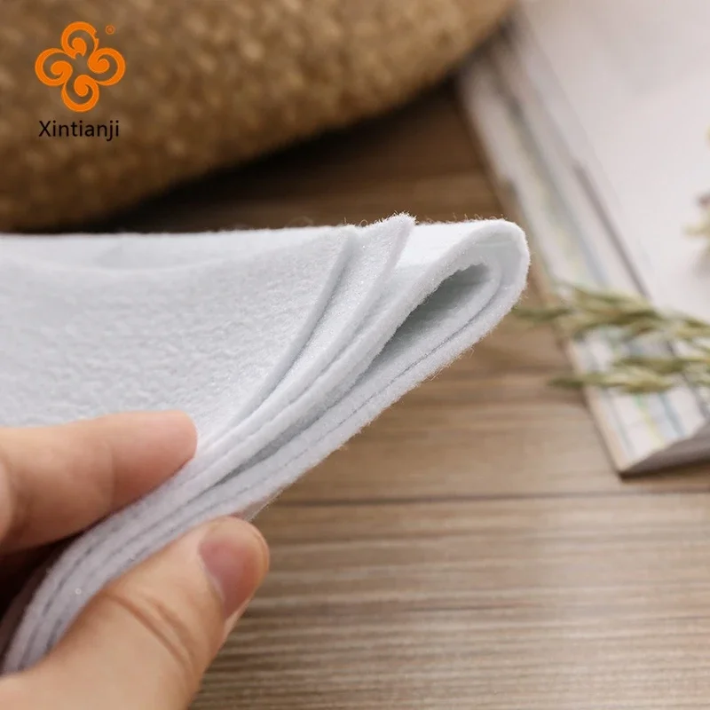 Iron on Interfacing Fabric Non-Woven Single Sided Adhesive Fusible Fleece DIY Cloth Bag Craft Thick Lining Sewing Accessories - 6
