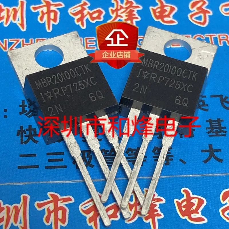 

5PCS-10PCS MBR20100CTK TO-220 100V 20A New And Original On Stock