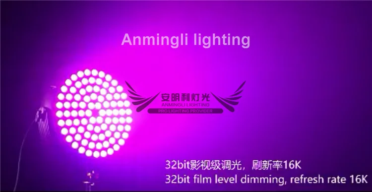 Pro Dj Equipments 90x2w RGBW LED Par Light Flicker Free Party Lights