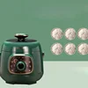 DK126: Small Electric Pressure Cooker, Automatic Cooking Pot for 3 People, MultiPurpose HighPressure Cooker for Home Use 2