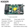 KSGER T12 Soldering Station STM32 OLED V2.1S Digital Electric Controller Aluminum Alloy DIY Kits Welding Tools T12 Iron Tips 6