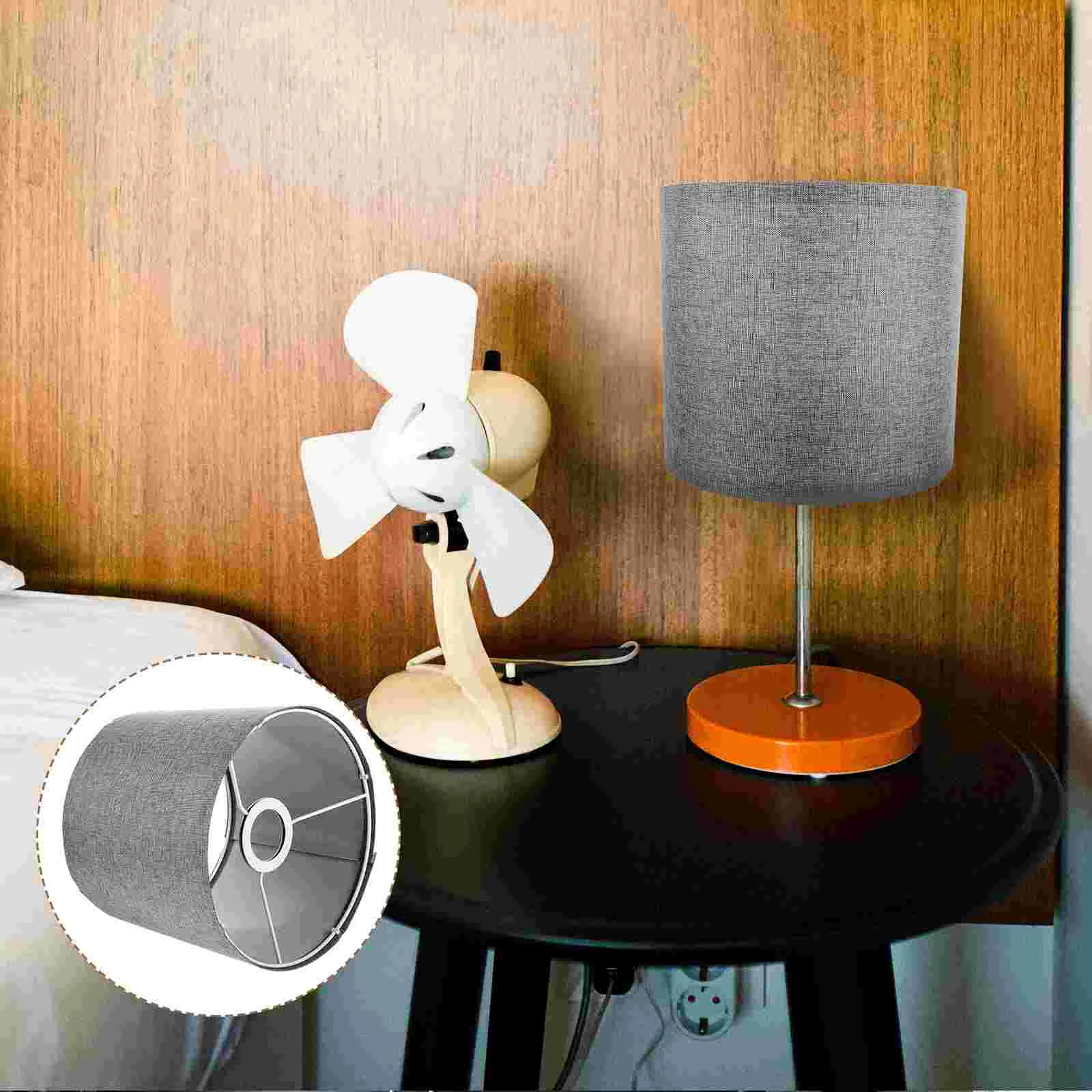 

Dismountable Lampshade Table Lamp Shade Ceiling Lamp Shade Fabric Lampshade Cloth Desk Lamp Cover Simple Light Cover