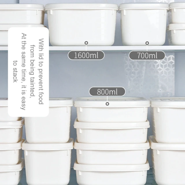 싱싱한 요리를 위한 필수 주방 용품: 냉장고 스토리지 박스