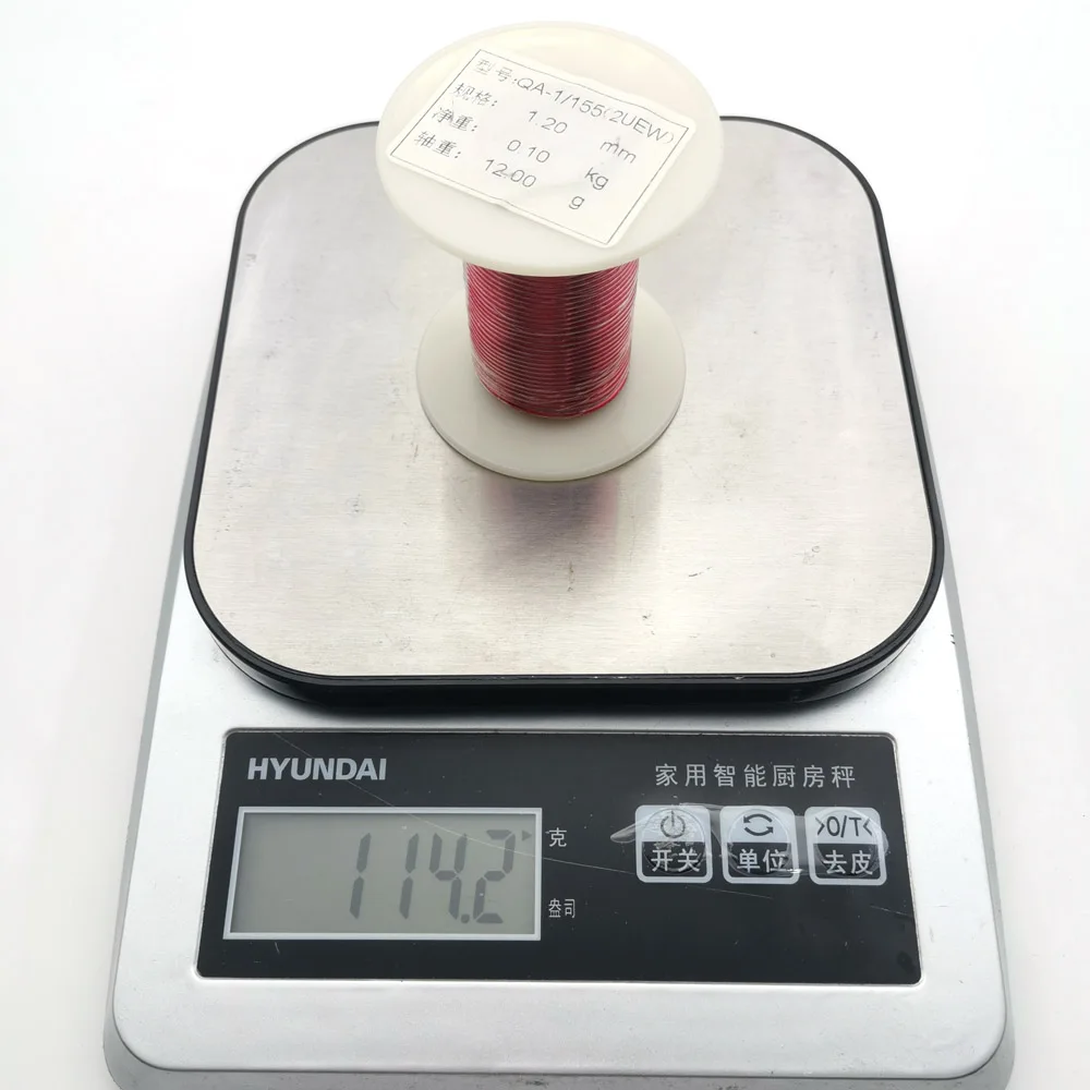 BNTECHGO Filo Magnetico Da 32 AWG Di Rame Smaltato Avvolgimento 4oz Diametro 0 00 Cm 1 Bobina Rossa Temperatura Nominale 155 Ampiamente Usato Per 879912000