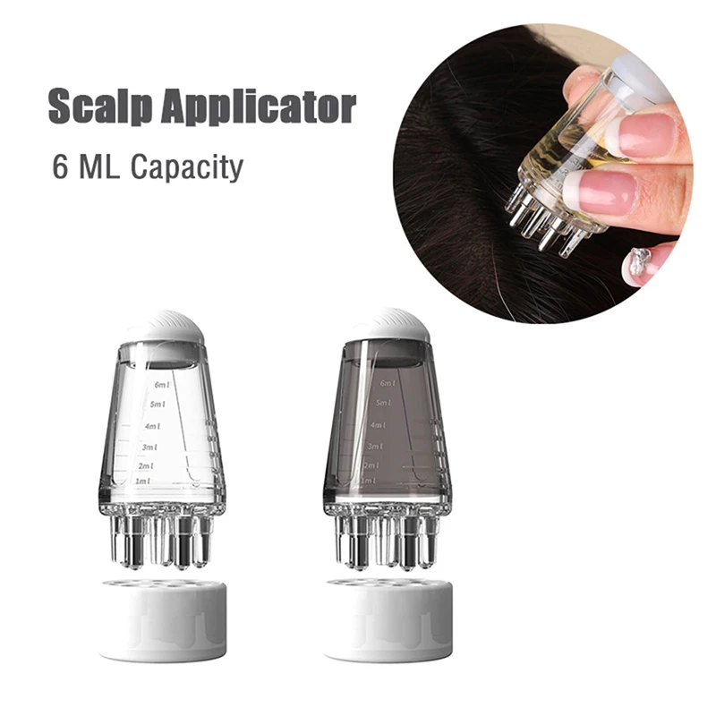 

Scalp Applicator Liquid Comb For Hair Scalp Treatment Essential Oil Liquid Guiding Massager Comb Hair Growth Serum Oil Apply