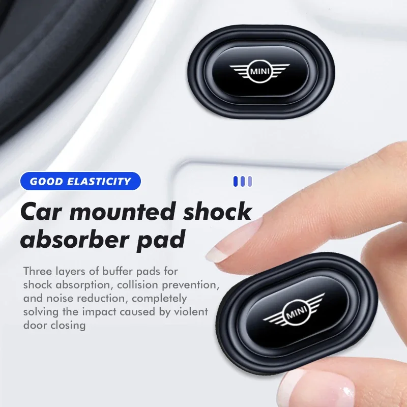 4/8/12 قطعة مجموعة حشية ممتص الصدمات من السيليكون ، وسادة كتم عزل صوت السيارة لتقليل ضوضاء السيارة وتخميد الاهتزاز