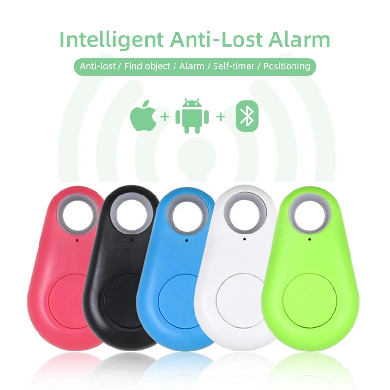 

Mini Smart GPS Tracker Waterproof Bluetooth-Compatible Tracker Anti-Lost Alarm Tag Wireless Finder Locator Pet Dog Cat Keys Kids