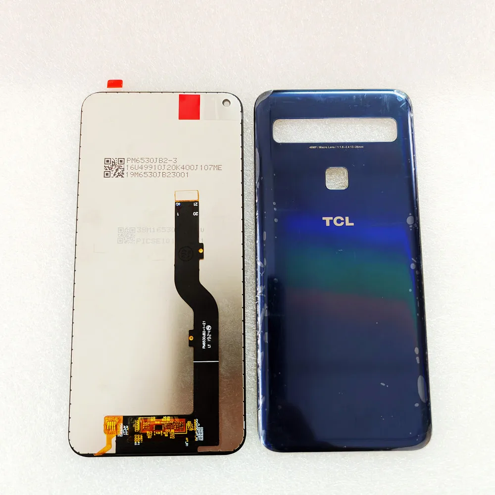 6.53 LCD Display Touch Screen Digitizer Assembly with Back Cover Replacement