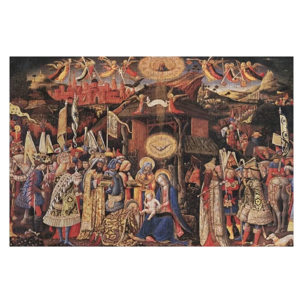 Adoration of the Magi Jigsaw Puzzle Jigsaw Custom Custom Gift Personalized For Kids Puzzle