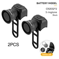 2PCS Battery black