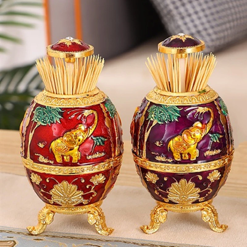 Portable Toothpick Holder Pocket Toothpick Dispenser Bucket Toothpick  Container Storage Box Home Living Room Dining Room - AliExpress