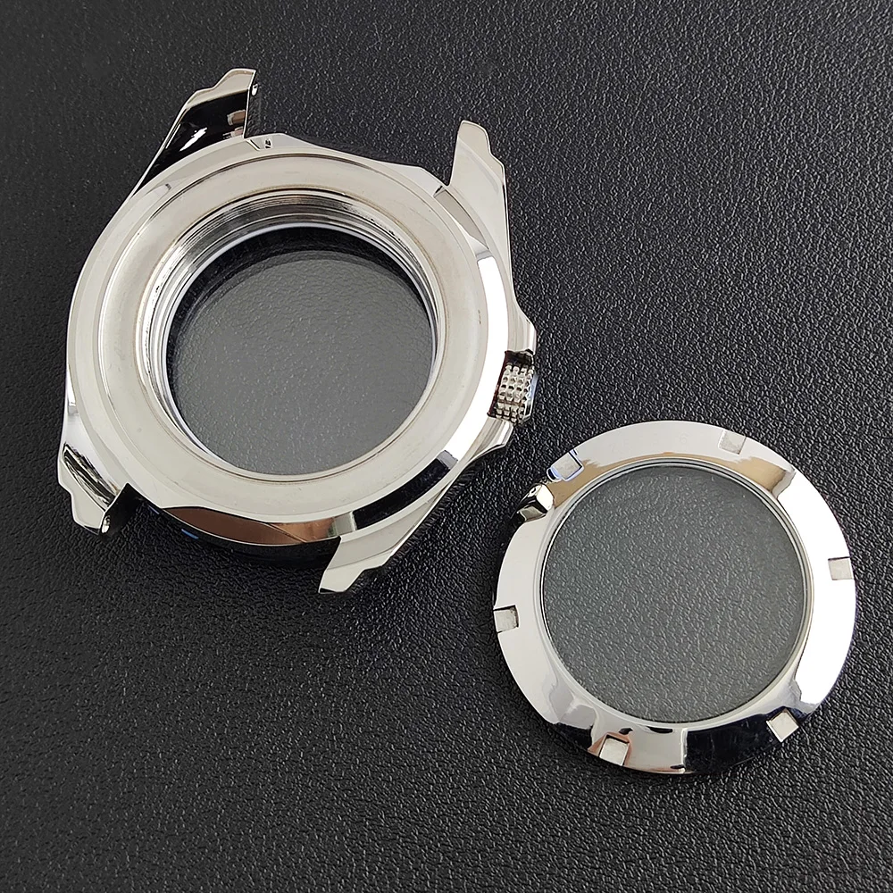 Stainless Steel Men's 44mm Watch Case with Dial