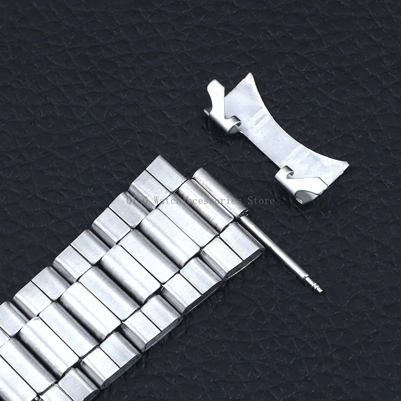 Stainless Steel Sport Strap - Elegant Metal Watchband Replacement Accessory