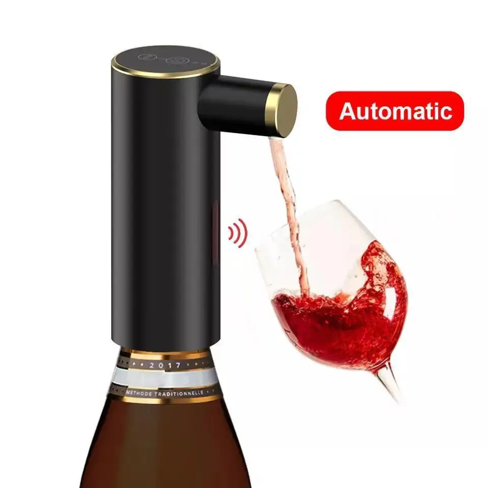 Auf Lager Fabrik Kunststoff wiederauf ladbare Alkohol Smart Auto elektrische  Weinflasche Pumpe automatische Whisky Schuss Schnaps
