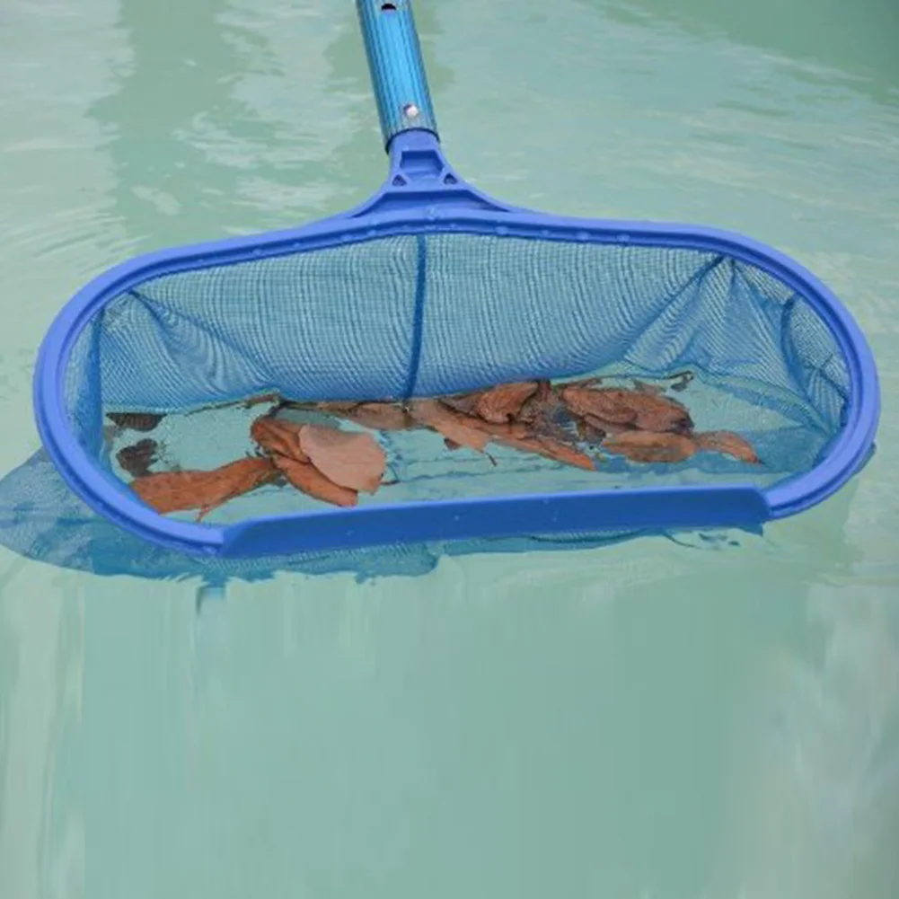 Pool Cleaning Tool Leaf Skimmer Swimming Pool Cleaning Kit Swimming Pool Skimmer Net Rubbish Cleaning Rake Mesh Leaf Nets Deep Bag Pond Bathtub Fallen Leaves Cleaning Net Pool Accessories