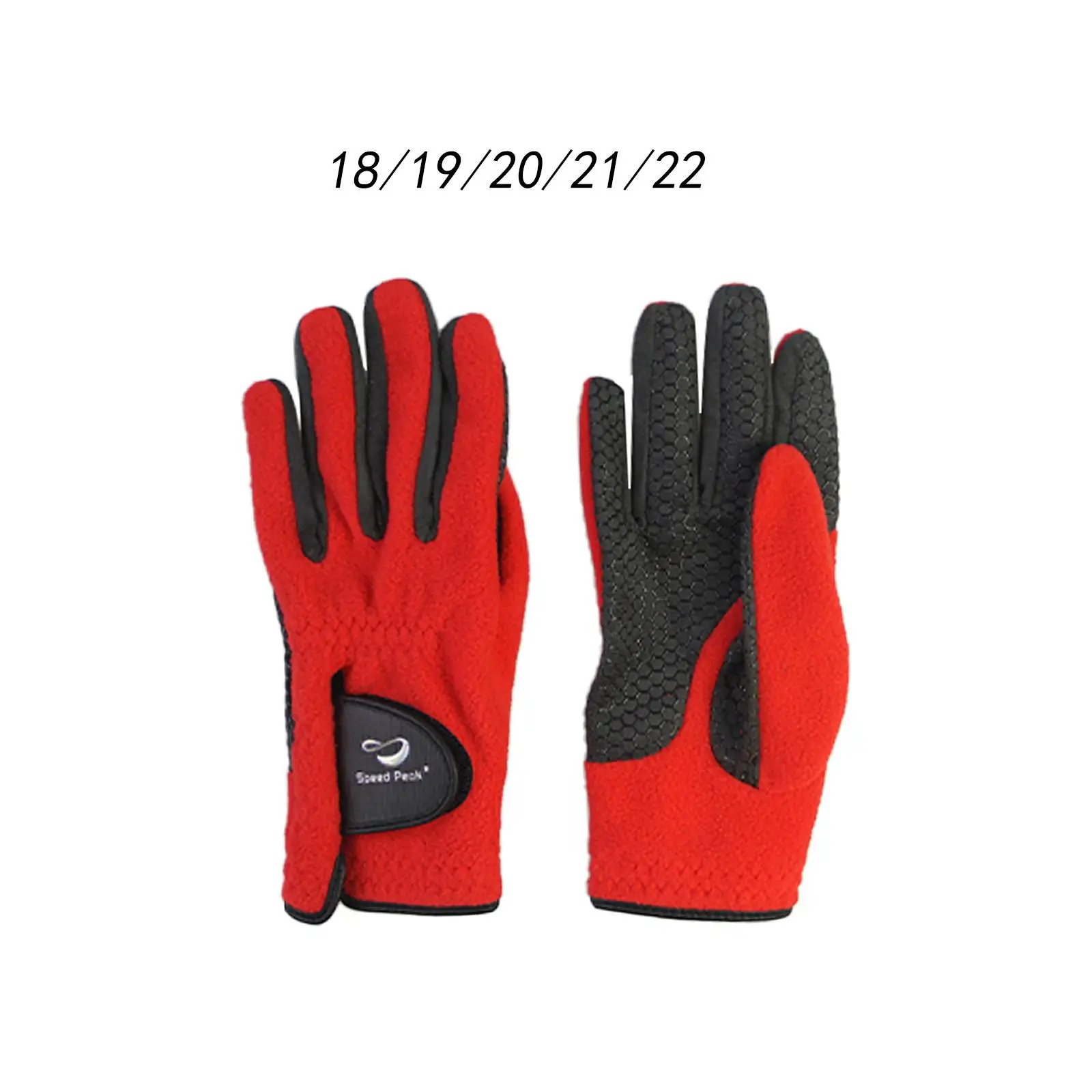 Golf Gloves Adjustable Thickened Hand Warm Gloves for Golf Season Ladies