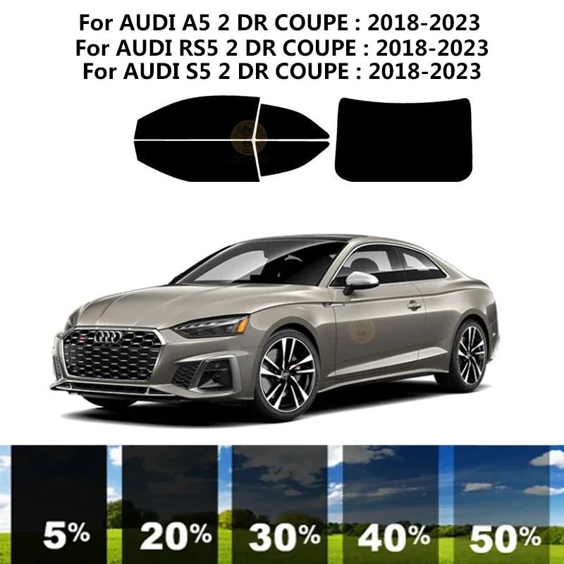 

Precut nanoceramics car UV Window Tint Kit Automotive Window Film For AUDI S5 2 DR COUPE 2018-2023