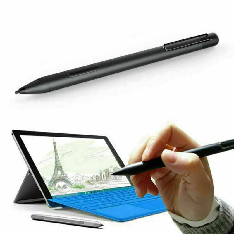 Penna Stilo Attiva Per Microsoft Surface Pro X 9 8 7 6 5 4 3 Laptop Book 4 3 2 Hp Envy Pavilion Spectre X360 Asus Drawing Pencil