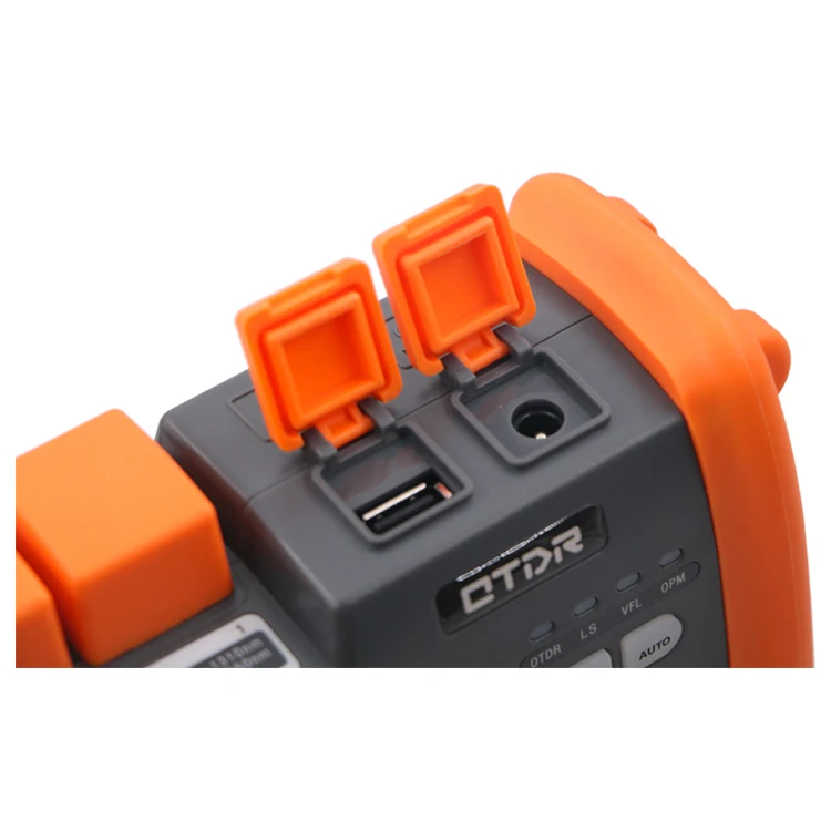 FCST080614 미니 OTDR 850nm 1300nm 1310nm SM MM 테스트 기기 FTTH 네트워크 유지보수용 파장 1550nm 커넥터 타입 SC FC