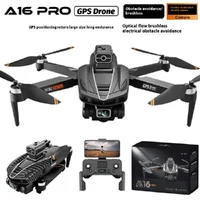 New A16 Gps Drone Is A Brushless Optical Flow Aerial Photography Quadcopter With An Automatic Return Remote Control  Aircrafte