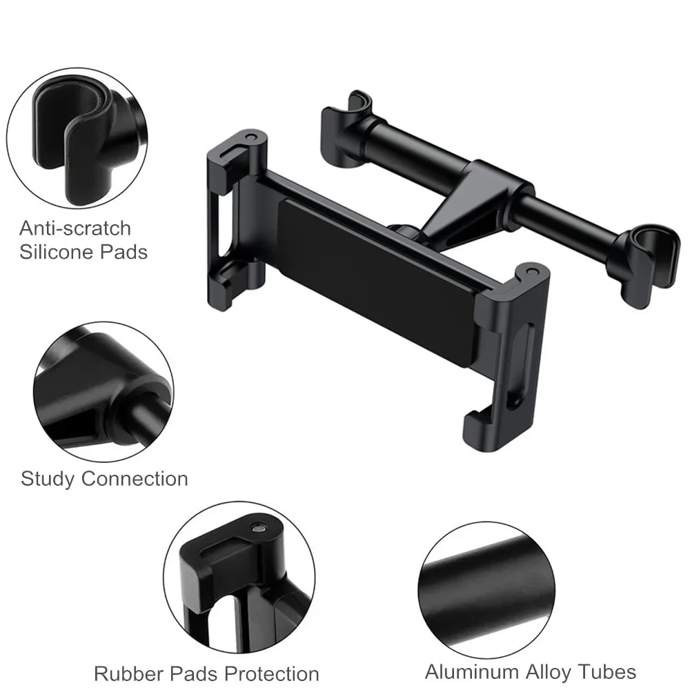 4.7-12.9 inch Universal Car Tablet Phone Holder For iPad Air Pro Tablet Car Holder Back Seat Mount Phone tablet holder mobile phone holder