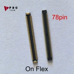 Bulk Pack USB Charging Port FPC Connector, 78 - Pin Configuration, Board Mount Plug (10pcs set)