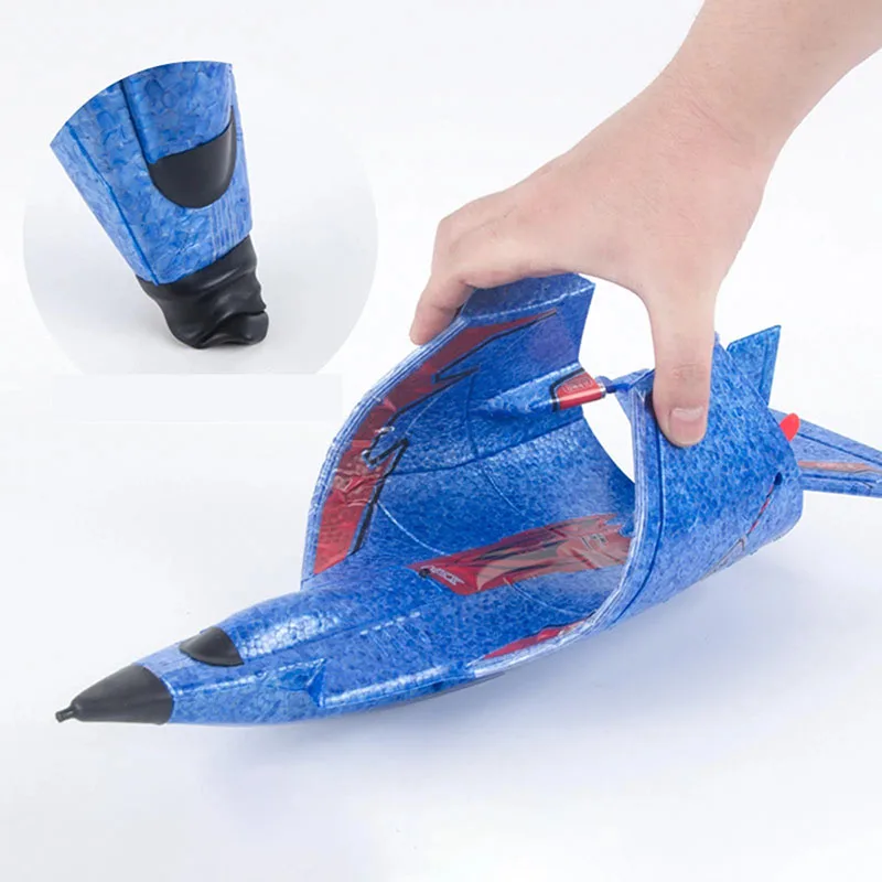 X320 RC Plane Water, Land and Air remote Control Glider EPP Foam Remote Control Aircraft With LED Light Flighter Toys for Boys 3