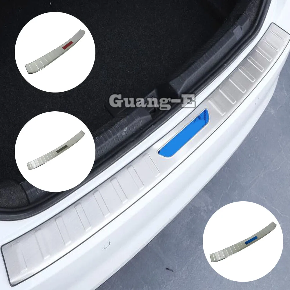 

Car Rear Outside Bumper Trunk Trim Cover Plate Pedal Stick For VW Passat B8 Variant Alltrack 2015 2016 2017 2018 2019 2020 2021