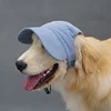 Adjustable Dog Baseball Cap Outdoor Sports Hat Soft Breathable Pet Sun Hat with Ear Holes Dog Parent-Child Hat Hiking 4