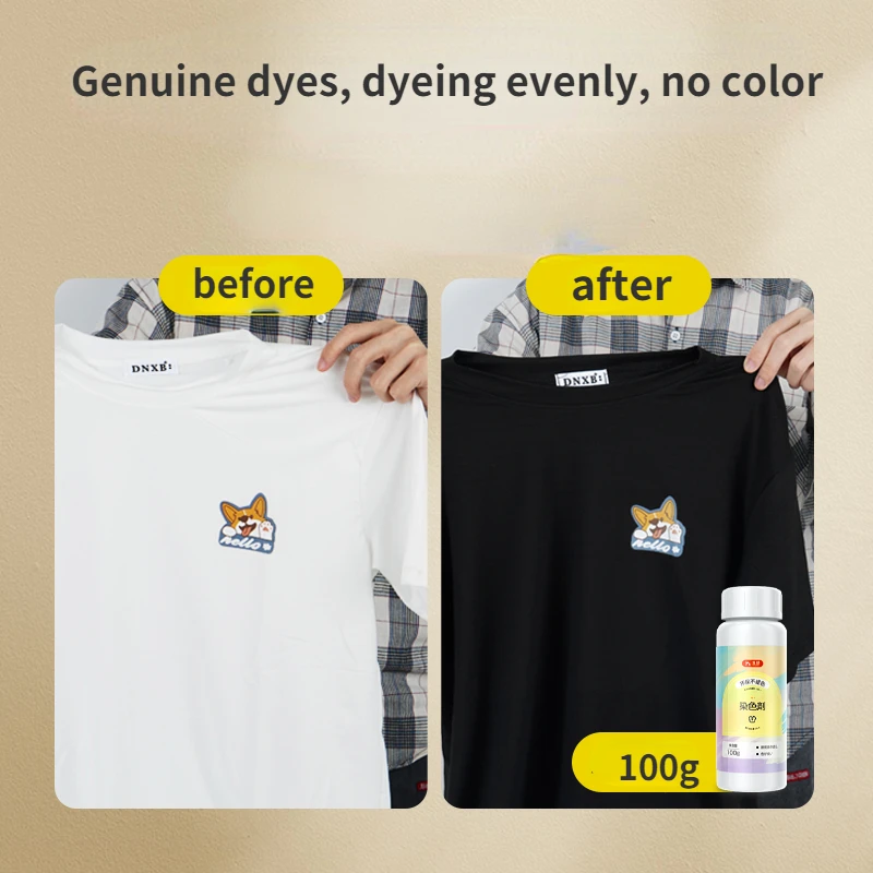 Clothes Dye Restoration Kit for Black Suits and Fabrics