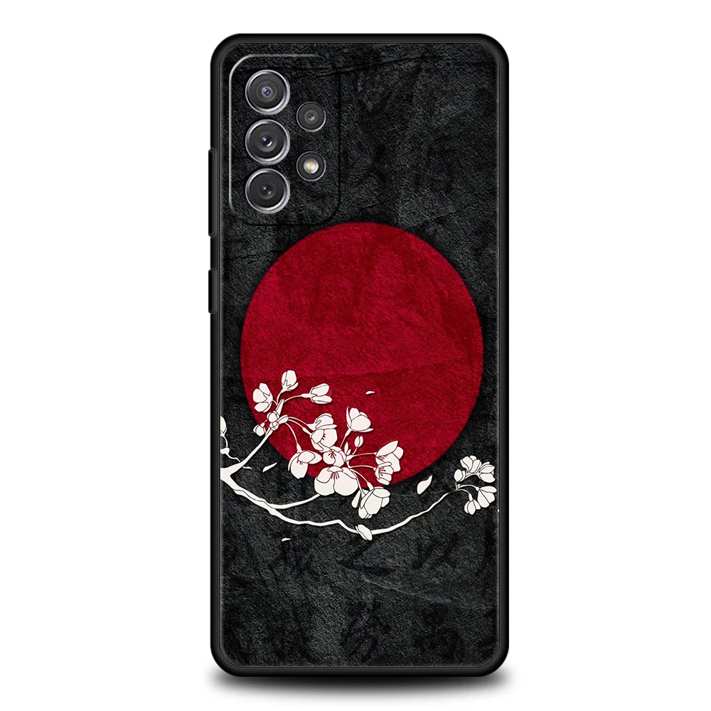 Japanese Flag Design Phone Case Cover
