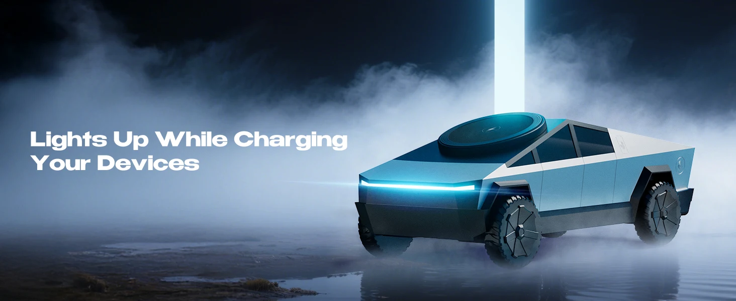 Cybertruck 3-in-1 Wireless Charger Stand
