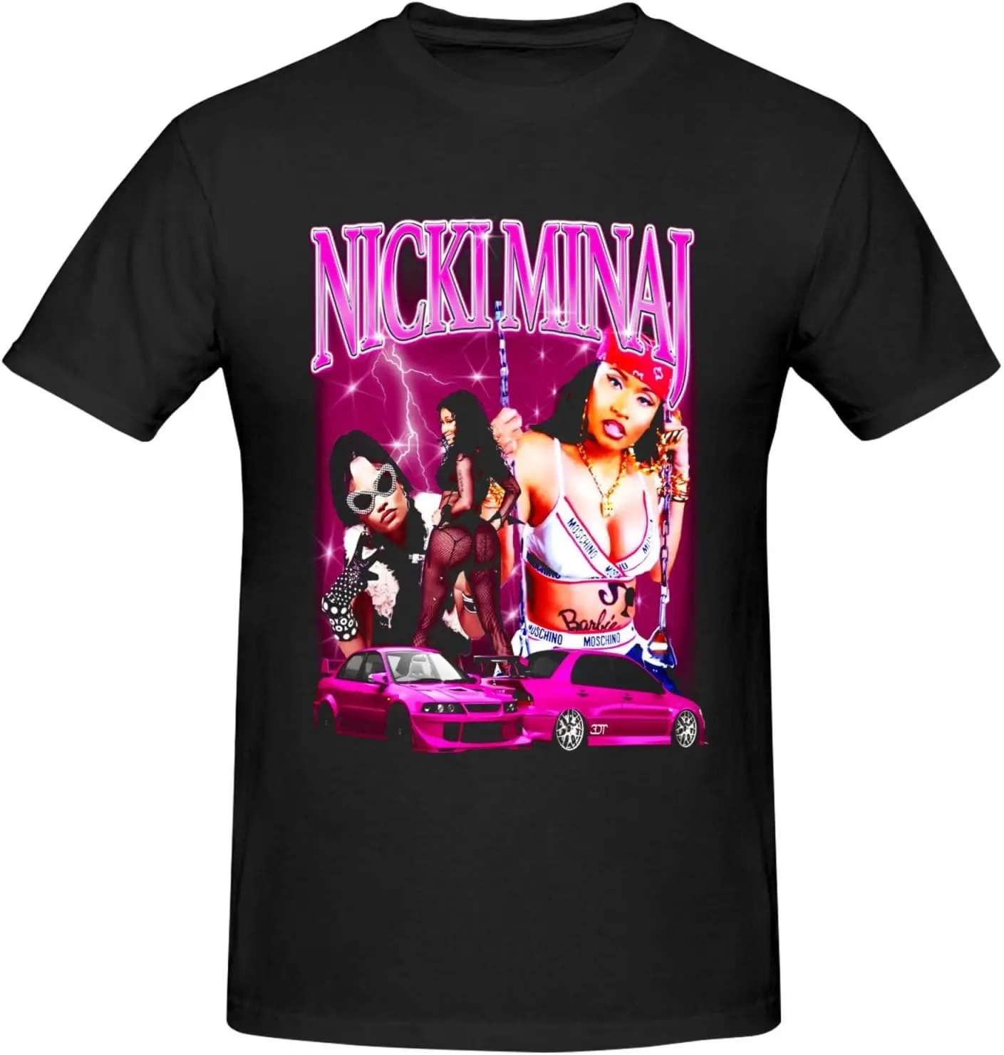 

Shirt Men's T-Shirt Classic Short Sleeve Top Fashion Tee Black