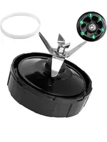 Pièces de rechange lame inférieure Ninja 6 ailerons femelle pour mélangeur Nutri Ninja Auto iQ BL480 BL480D BL482 BL456 BL660 BL663 BL770 1