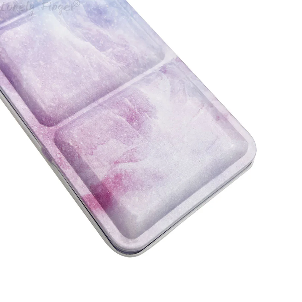 Empty Watercolor Tin Palette: Travel Water Color Paint Palette with 14/26 Pans - Portable Watercolor Box with Mixing Tray lid 3