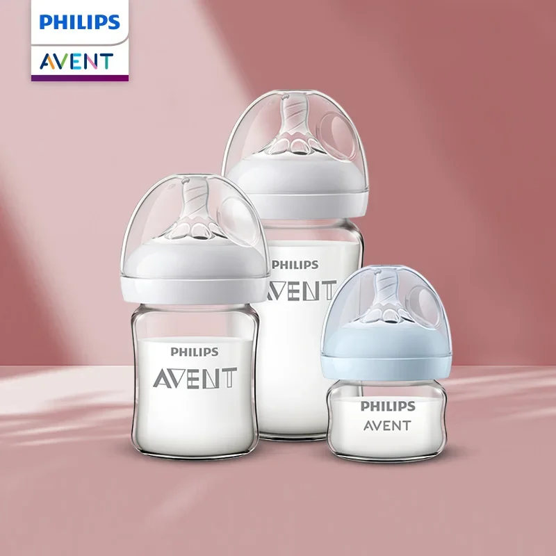 PHILIPS AVENT Newborn baby Wide caliber High borosilicate glass feeder Anti choking Anti-Colic 0-6 months or more 160ml 240ml