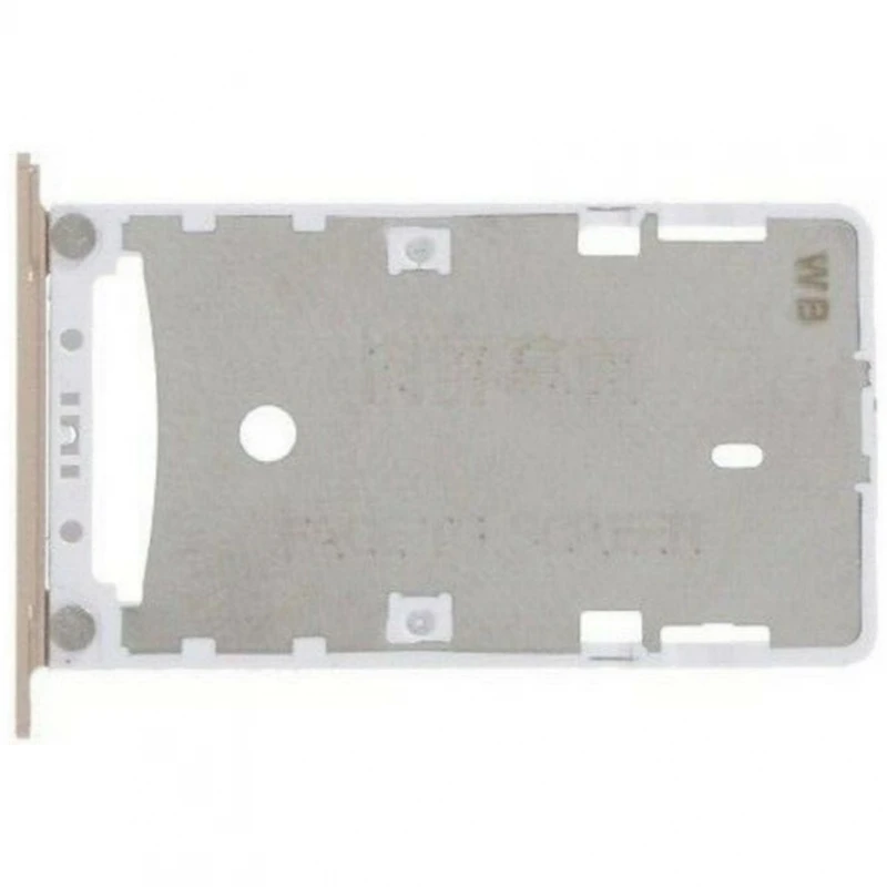 Vassoio Sim Per Xiaomi Redmi Note 4 Pro Adattatore Micro Sd Card Nano Gold # Xiaomi Redmi Note 4 (Redmi Note 4 Mediatek, Nikel)