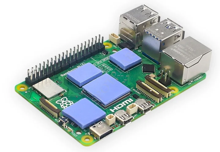 Ventilador ativo Raspberry pi 5, radiador metálico,