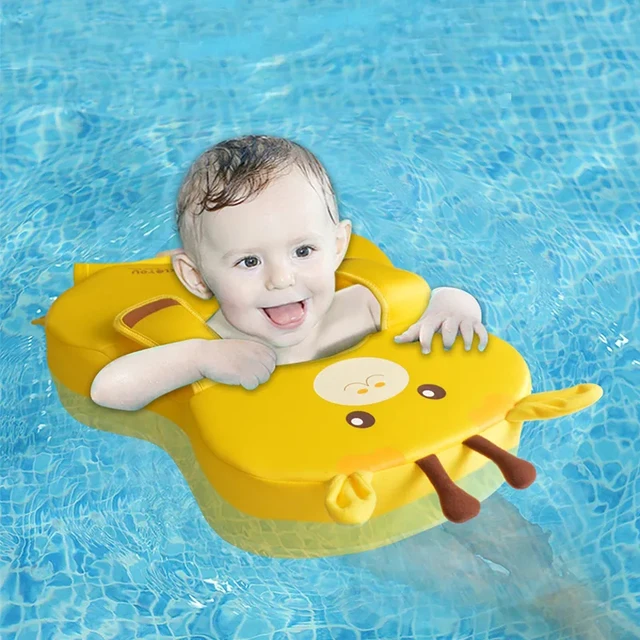 Baby Swimming Pool Floats NonInflatable, Infant Swim Buoyant Ring