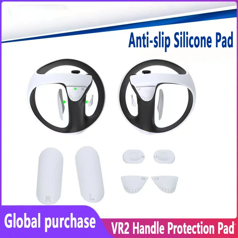 Per Ps5 Vr2 Maniglia Di Gioco Comodo Pad In Silicone Antiscivolo Ps Vr2 Grip Button /Key Protection Pad Per Ps5 Vr2 Accessori Di Gioco