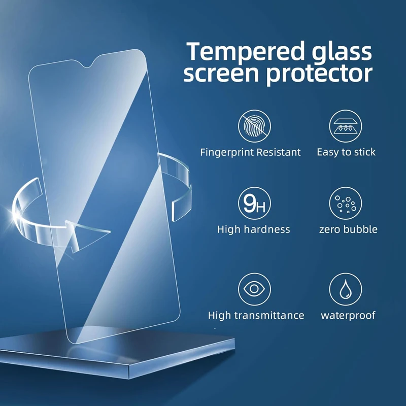 HD Crystal 9H Tempered Glass Screen Protector Film