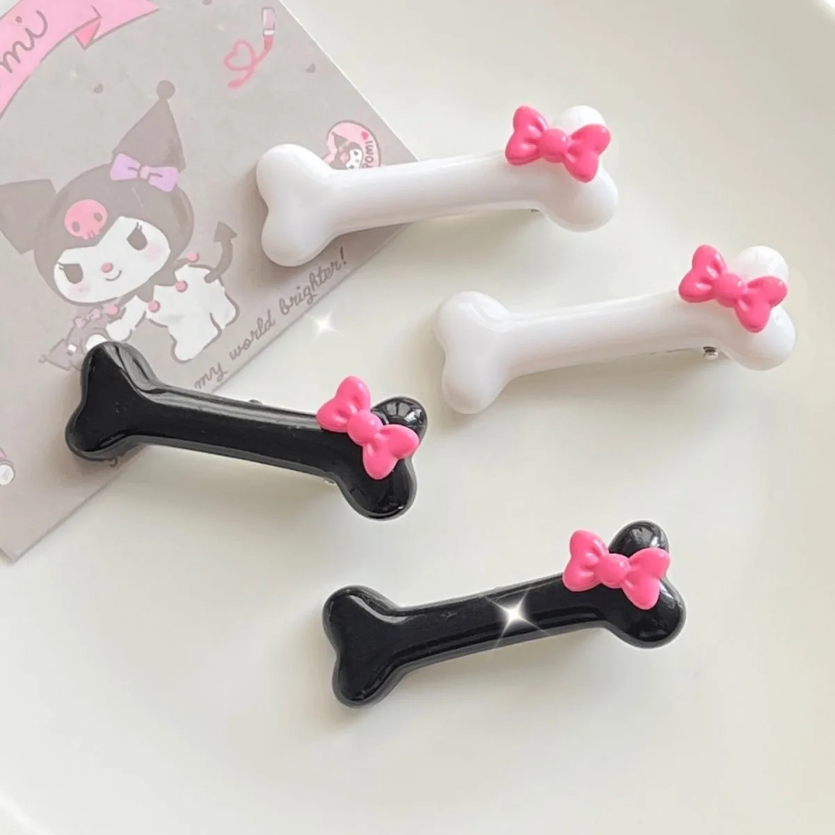 Women Bone Design Hairpin Fashion Popular Hair Clips Girls Charm Lovely Barrettes Styling Tools Accessories women dog bone design hairpin fashion creative popular hair clips girls charm lovely barrettes styling tools accessories