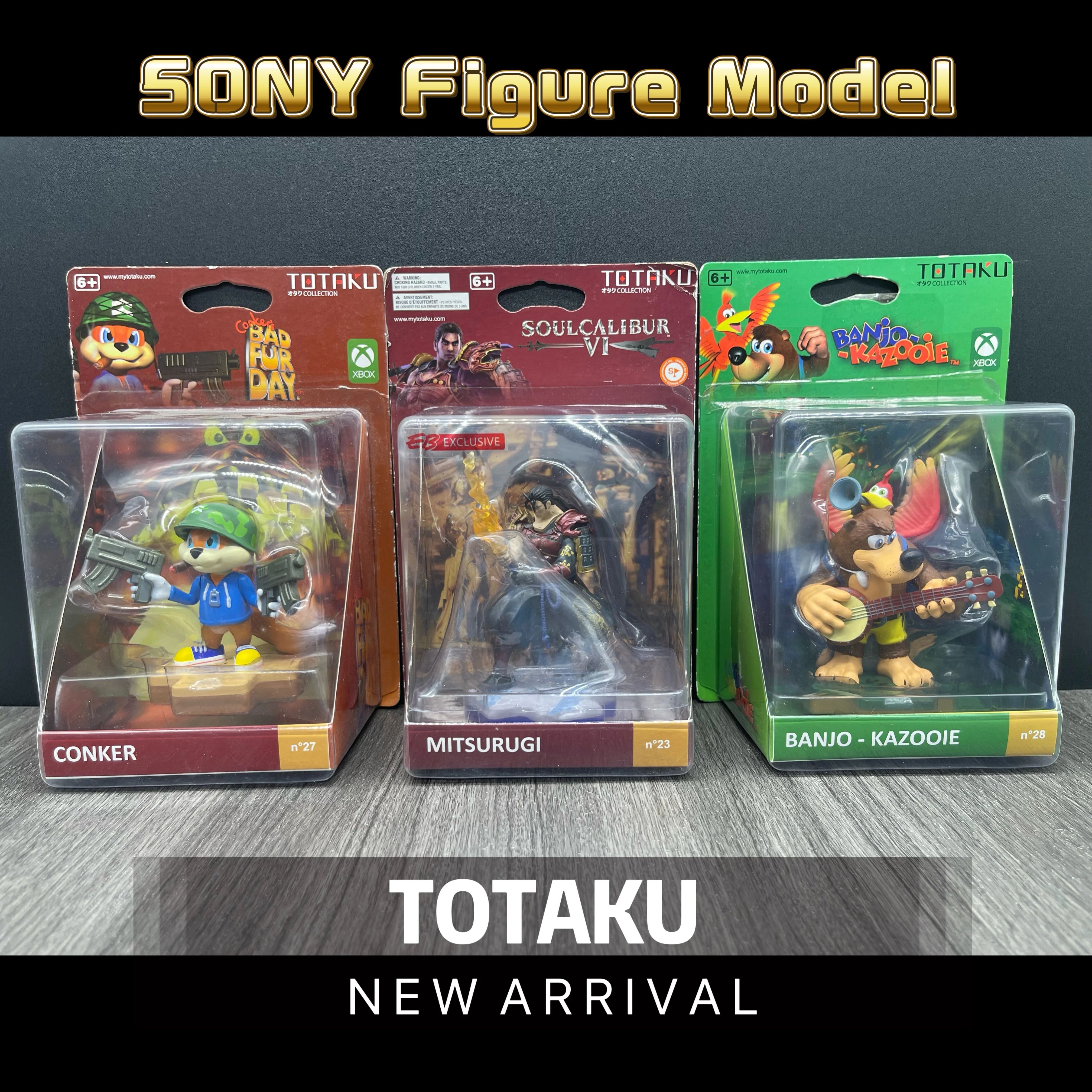 Новые модели фигурок Totaku SONY PS игрушки банджо казуие SOULCALIBUR Mitsurgi день плохого меха