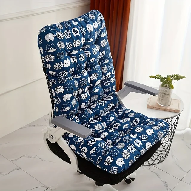 Coussin de chaise de bureau ergonomique avec support de dossier intégré – Convient à une utilisation multifonctionnelle des sièges de maison et d'auto 3