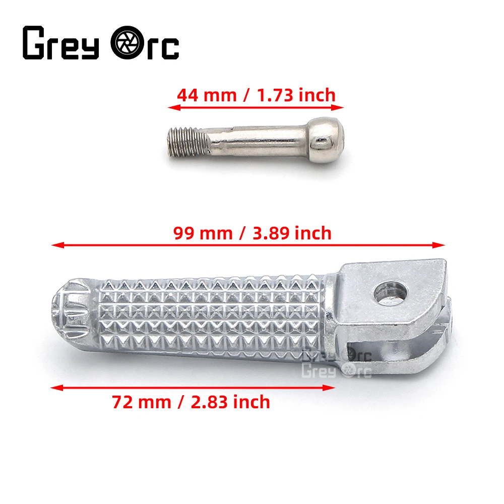 Motorcycle Front Footrests Foot pegs Foot Pedal motorcycle accessories motorcycle footrests motorcycle foot pedals