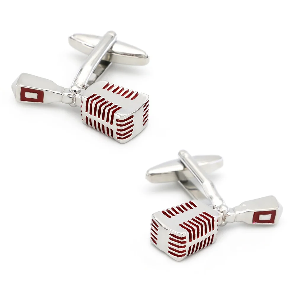 Crystal Cufflinks iGame Guitar Cuff Links Quality Brass Material Music Instrument Series Cufflinks For Wedding Men
