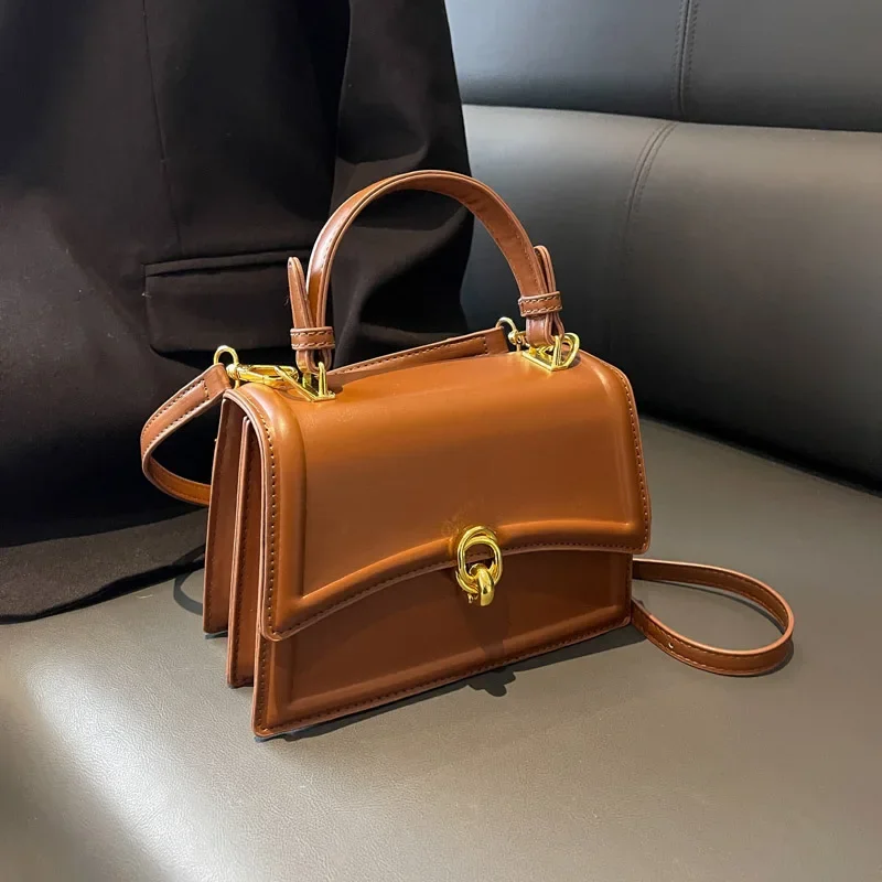 

Trend Fashion 2023 Crossbody Retro Designer Small Leather Handbags Shoulder Flap Bag Female Small Women Latest For Bags