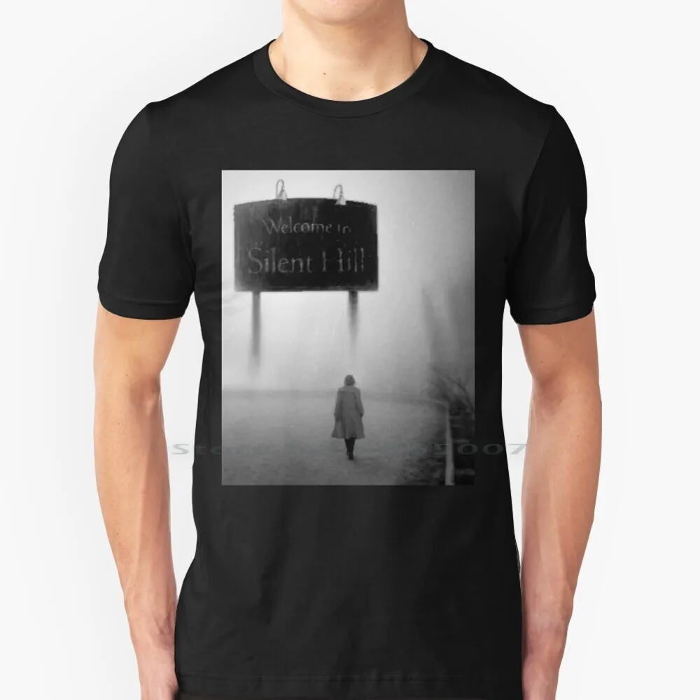 Benvenuto In Silent Hill T Shirt Cotton 6Xl Benvenuto In Silent Hill Benvenuto In Sielt Hill